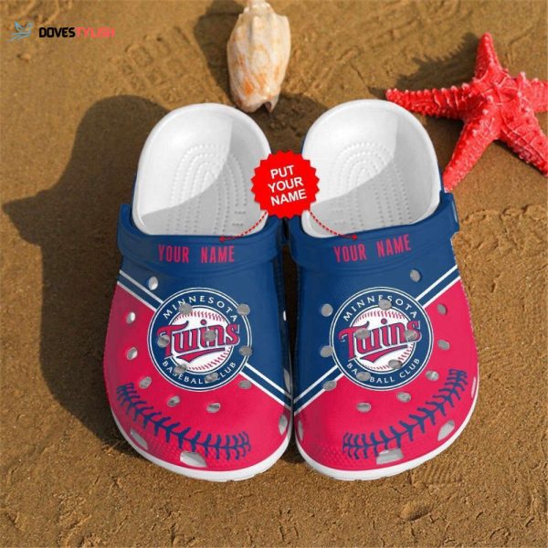 Personalized Minnesota Twins MLB Clogs Shoes Clogs Unisex Footwear