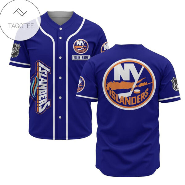 Personalized New York Islanders Baseball Jersey Custom For Fans