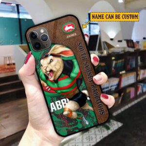 Personalized South Sydney Rabbitohs Phone Case For All NRL Teams