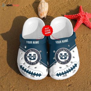 Personalized Utah State Aggies football NCAA for lover Rubber Clogs Clogband Clogs