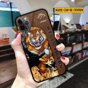 Personalized Wests Tigers Phone Case For All NRL Teams