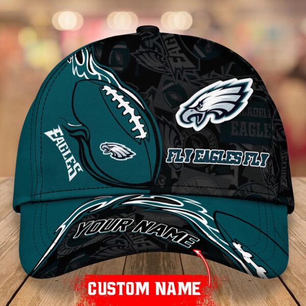 Philadelphia Eagles Classic Personalized 3D Classic Cap For Fan