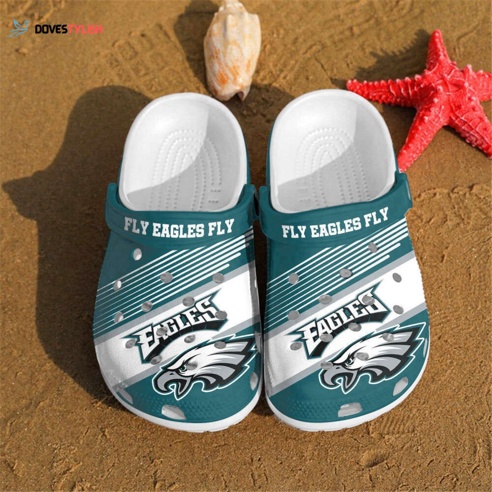 Philadelphia Eagles Fly Eagles Fly Custom For Nfl Fans Rubber Clogs Clogband Clogs Comfy Footwear TL Philadelphia Eagles Fly Eagles Fly Custom For Nfl Fans Rubber Clogs Clogband Clogs Comfy Footwear TL