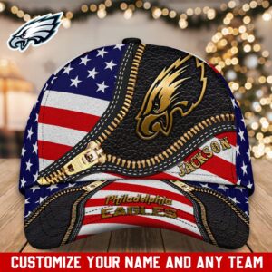 Philadelphia Eagles NFL Classic CAP Hats For Fans Custom
