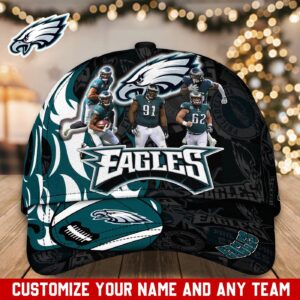 Philadelphia Eagles NFL Classic CAP Hats For Fans Custom
