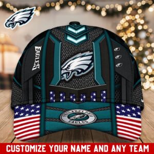 Philadelphia Eagles NFL Classic CAP Hats For Fans Custom