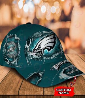 Philadelphia Eagles-Personalized NFL Classic Cap-V2 3