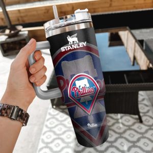 Philadelphia Phillies Stanley Tumbler - Gift for Fan Men Women