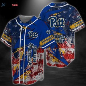 Pittsburgh Panthers Baseball Jersey