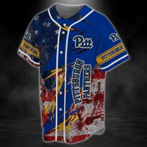 Pittsburgh Panthers Baseball Jersey