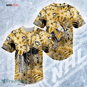 Pittsburgh Penguins Baseball Jersey
