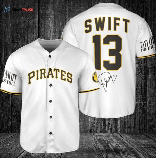 Pittsburgh Pirates Taylor Swift Fan Baseball Jersey BJ2263