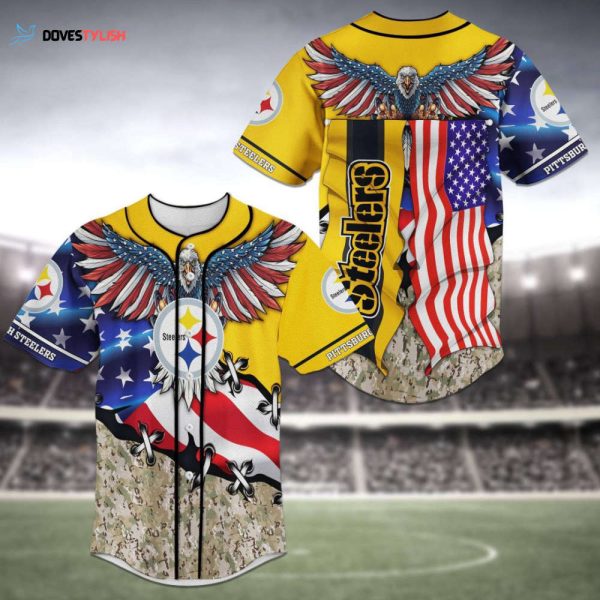 Pittsburgh Steelers Baseball Jersey