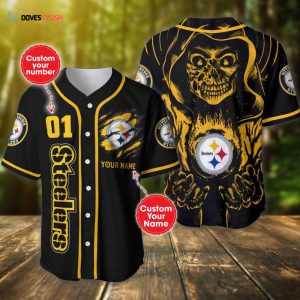 Pittsburgh Steelers Baseball Jersey Custom Name And Number
