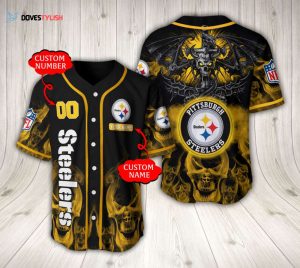 Pittsburgh Steelers Baseball Jersey Custom Name And Number