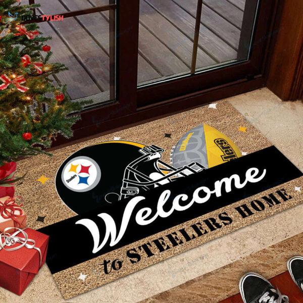 Pittsburgh Steelers Doormat Home Decor 2024 2025 26