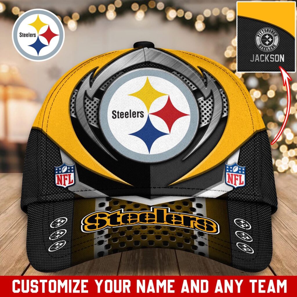 Pittsburgh Steelers NFL Classic CAP Hats For Fans Custom Pittsburgh Steelers NFL Classic CAP Hats For Fans Custom