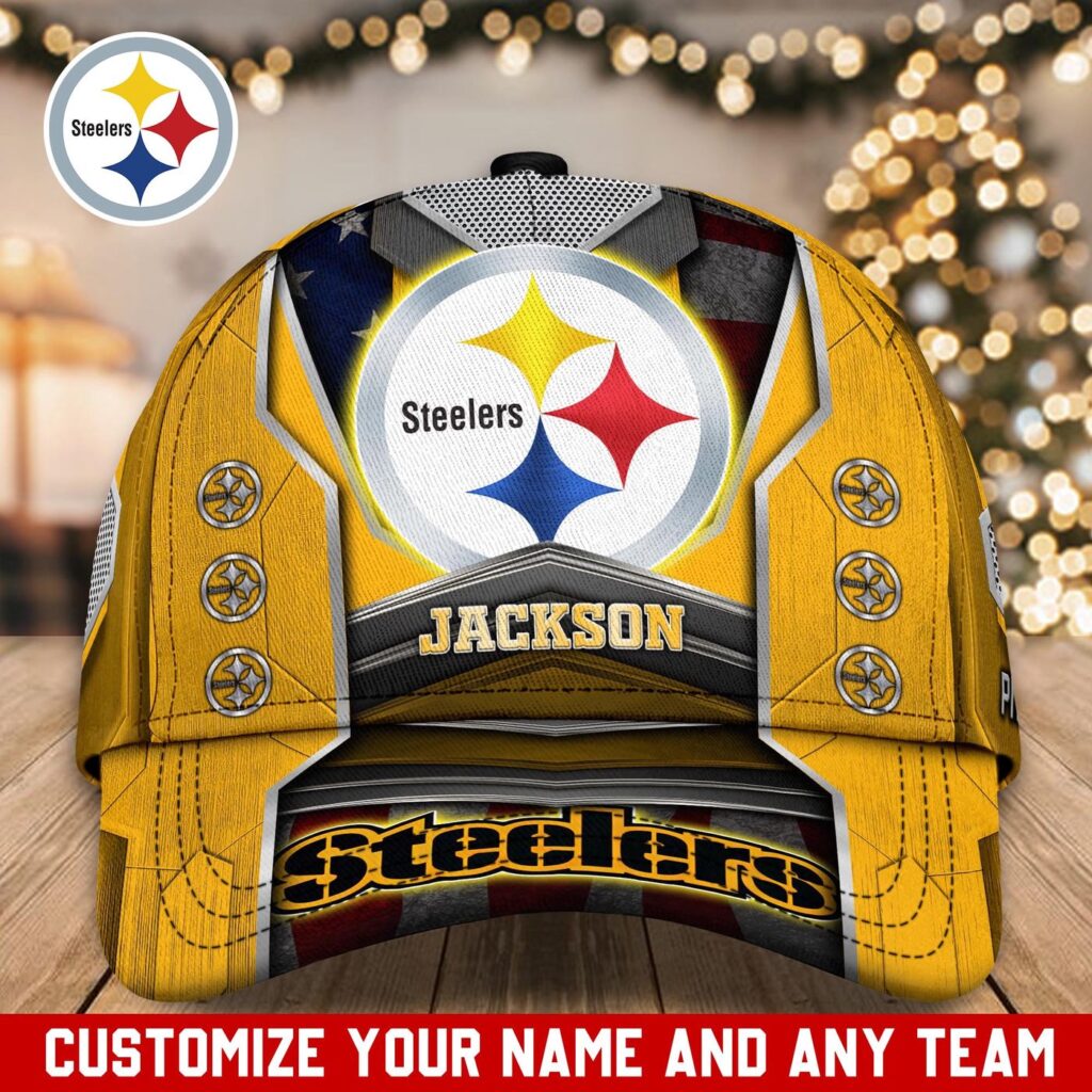 Pittsburgh Steelers NFL Classic CAP Hats For Fans Custom Pittsburgh Steelers NFL Classic CAP Hats For Fans Custom