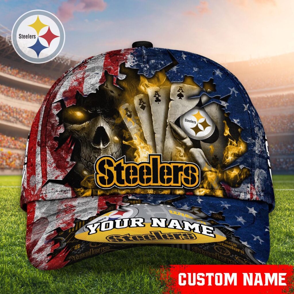 Pittsburgh Steelers NFL Classic CAP Hats For Fans Custom Pittsburgh Steelers NFL Classic CAP Hats For Fans Custom