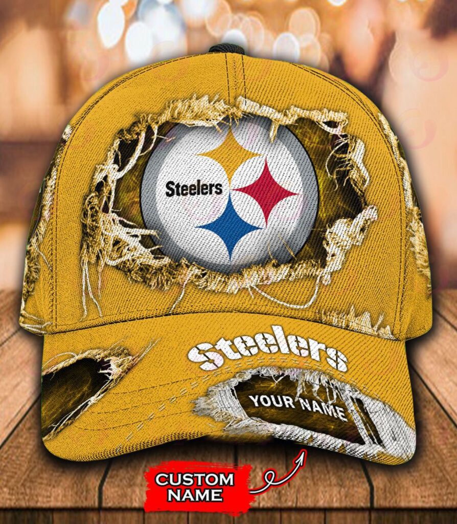 Pittsburgh Steelers-Personalized NFL Classic Cap-V2 Pittsburgh Steelers-Personalized NFL Classic Cap-V2