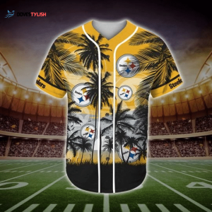 Pittsburgh Steelers Tropical Baseball Jersey