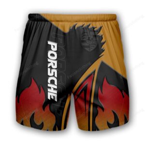 Porsche Personalized Fashion Men Hawaiian Shorts Pant