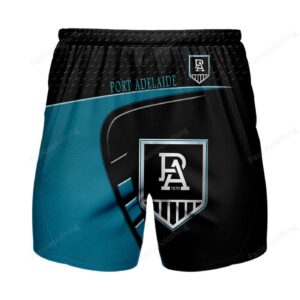 Port Adelaide Power Personalized Fashion Men Hawaiian Shorts Pant