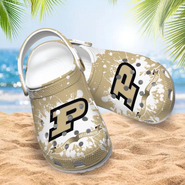 Purdue Boilermakers Clog Shoes, Water Shoes – Gift for Men Women Fans – Gift for Men Women Fans