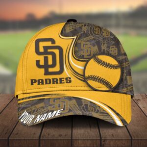 San Diego Padres Personalized 3D Classic Cap For Fan