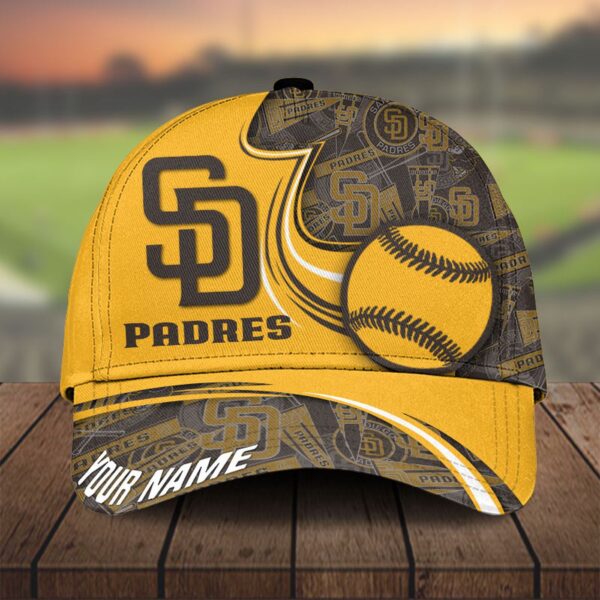 San Diego Padres Personalized 3D Classic Cap For Fan