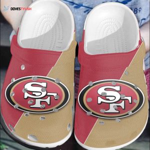 San Francisco 49ers Clogs Clog , San Francisco 49ers Clogs For Fan, Clogs 3D, NFL Clogs, NFL Clog, NFL Clogsband, Nfl Unisex Clogs