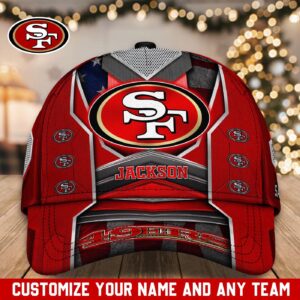 San Francisco 49ers NFL Classic CAP Hats For Fans Custom