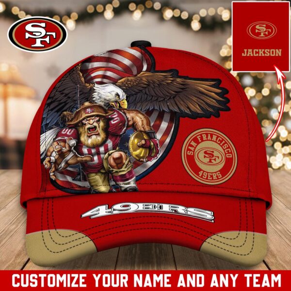San Francisco 49ers NFL Classic CAP Hats For Fans Custom