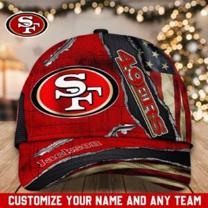 San Francisco 49ers NFL Classic CAP Hats For Fans Custom