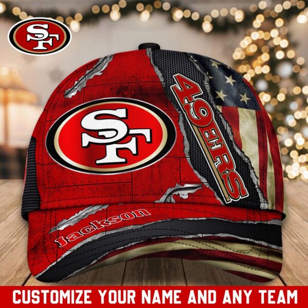 San Francisco 49ers NFL Classic CAP Hats For Fans Custom