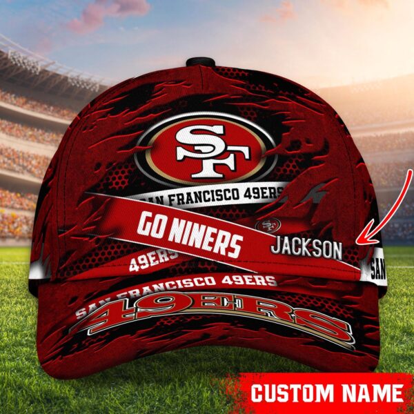 San Francisco 49ers NFL Classic CAP Hats For Fans Custom