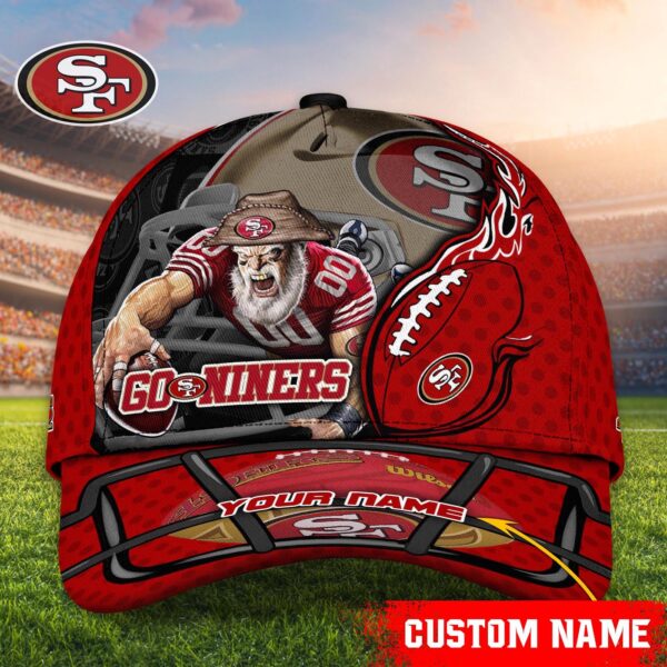 San Francisco 49ers NFL Classic CAP Hats For Fans Custom