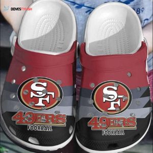 San Francisco 49ers NFL lover Rubber Clogs Shoes Clogs Unisex Footwear