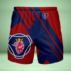 Scania AB Personalized Fashion Men Hawaiian Shorts Pant