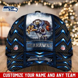 Seattle Seahawks NFL Classic CAP Hats For Fans Custom