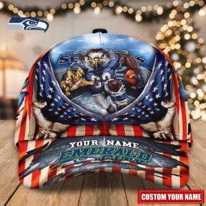 Seattle Seahawks NFL Classic CAP Hats For Fans custom