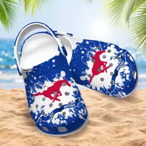 SMU Mustangs Clog Shoes, Water Shoes – Gift for Men Women Fans – Gift for Men Women Fans