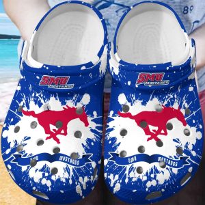 SMU Mustangs Clog Shoes, Water Shoes - Gift for Men Women Fans - Gift for Men Women Fans