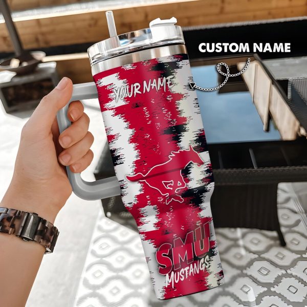 SMU Mustangs Stanley Tumbler – Gift for Fan Men Women