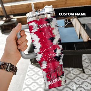 SMU Mustangs Stanley Tumbler - Gift for Fan Men Women