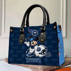 Stylish Customized Tennessee Titans Women Bag Wallet Combo - Disney Bag & Wallet 3