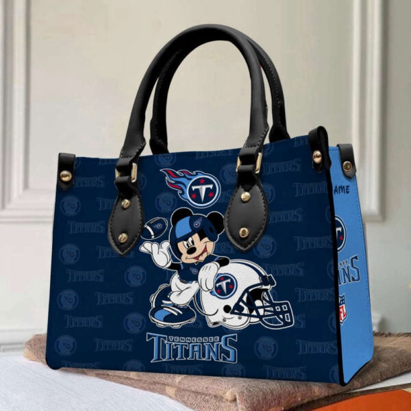 Stylish Customized Tennessee Titans Women Bag Wallet Combo – Disney Bag & Wallet