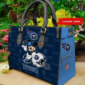 Stylish Customized Tennessee Titans Women Bag Wallet Combo - Disney Bag & Wallet