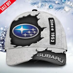Subaru Personalized Cap For Fan – 3D Hat Men Gift