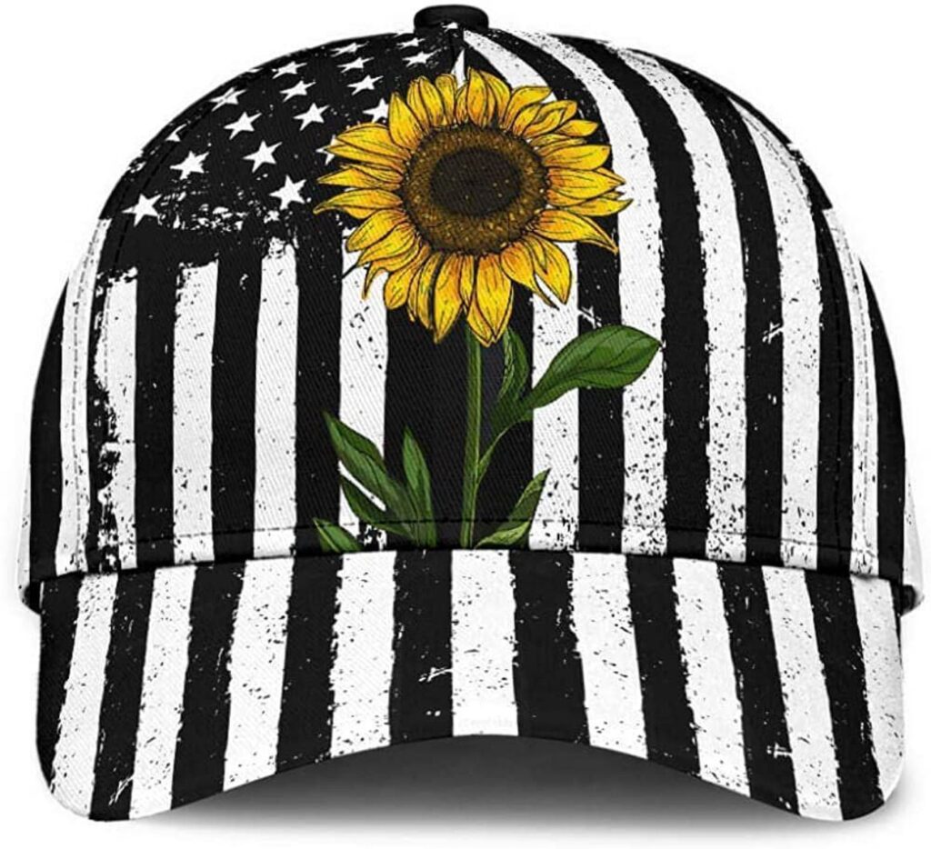 Sunflower and Flag USA Simple and Beautiful 3D Printed Unisex Hat Classic Caps Baseball Caps Sunflower and Flag USA Simple and Beautiful 3D Printed Unisex Hat Classic Caps Baseball Caps